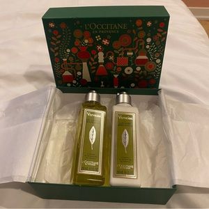 NWT L’Occitane En Provence Verbena Shower Gel and Body Lotion